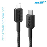 Anker 322  Nylon Braided 3ft USB-C to USB-C Data Cable